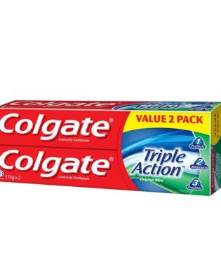 Colgate Triple Action Tooth Paste 2x175g