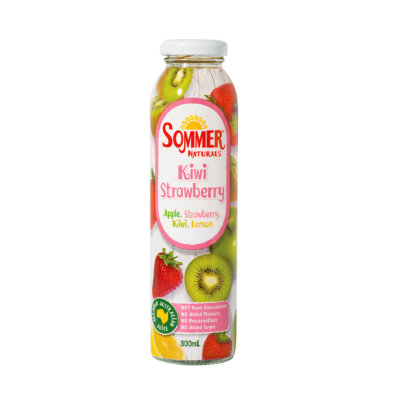 Sommer Natural Kiwi Strawberry 300ml