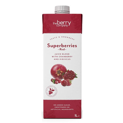 The Berry Company Superberry Red Juice 1L